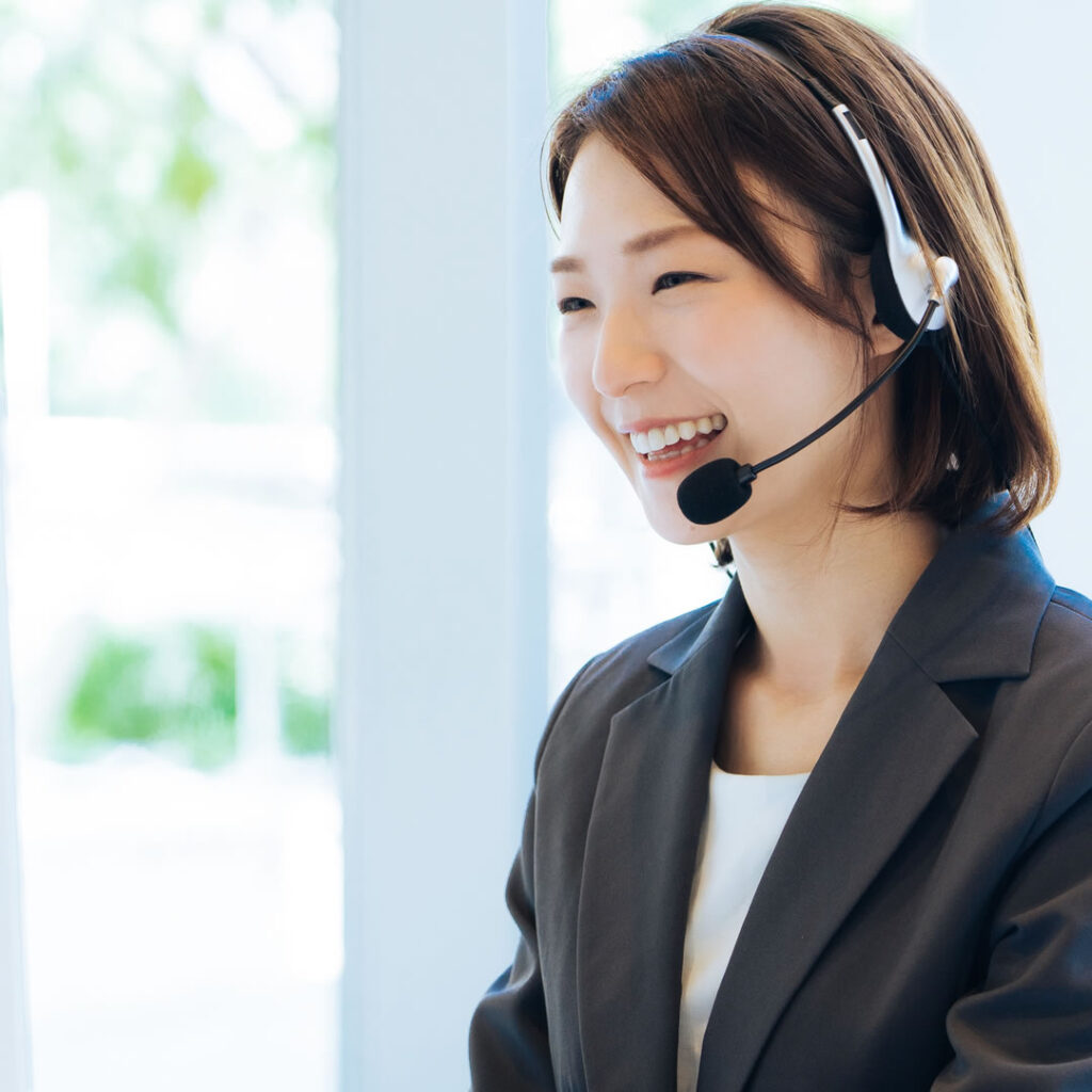 医療系の営業代行をしている女性